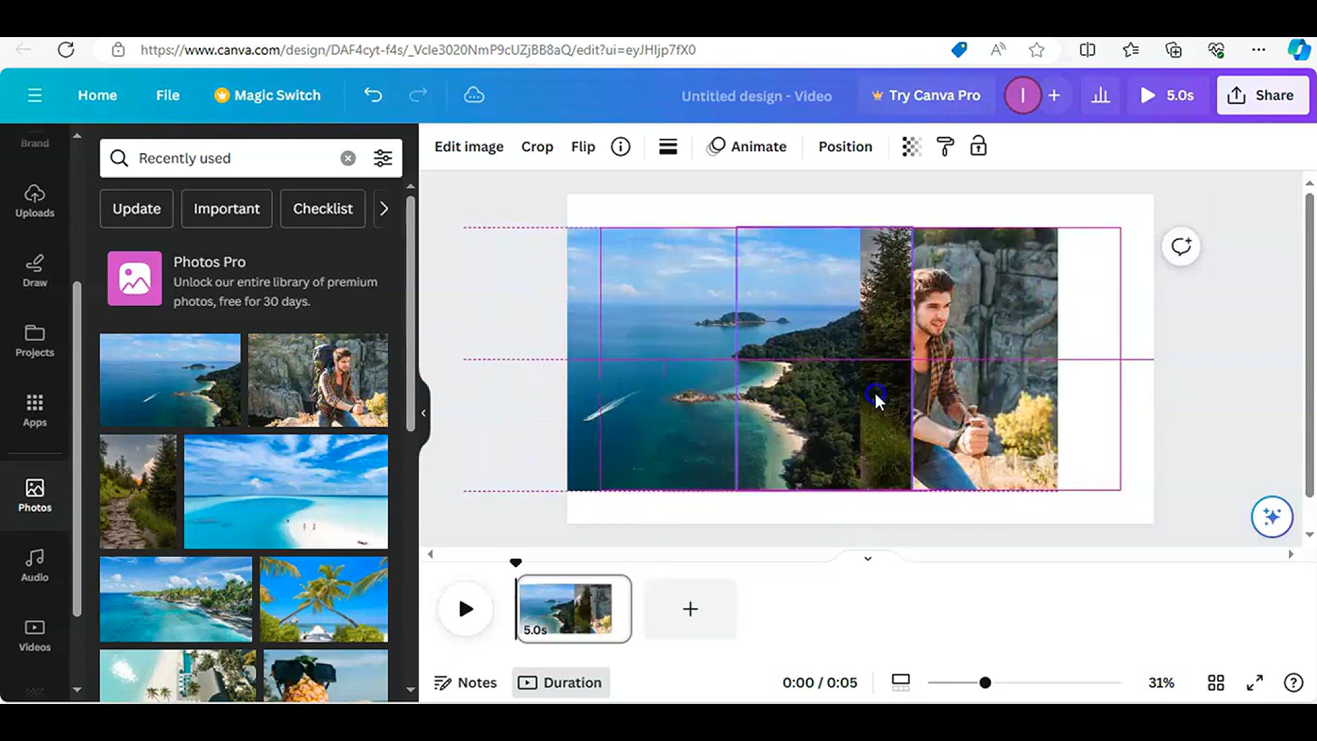 'Video thumbnail for Canva presentation morph transition _ Easy Canva l CanvaTutorial'