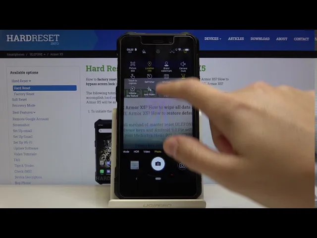 Video thumbnail for How to Add Camera Location Tags in Ulefone Armor X5 – Add Location Info