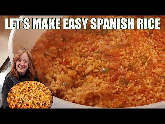 Video thumbnail for HOW TO MAKE EASY SPANISH RICE IN ONE POT | MEXICAN SIDE DISH