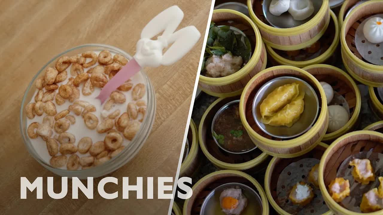 Video thumbnail for vice-munchies: around the world in breakfast: thai dumplings, korean kimchi, and vintage cereal!