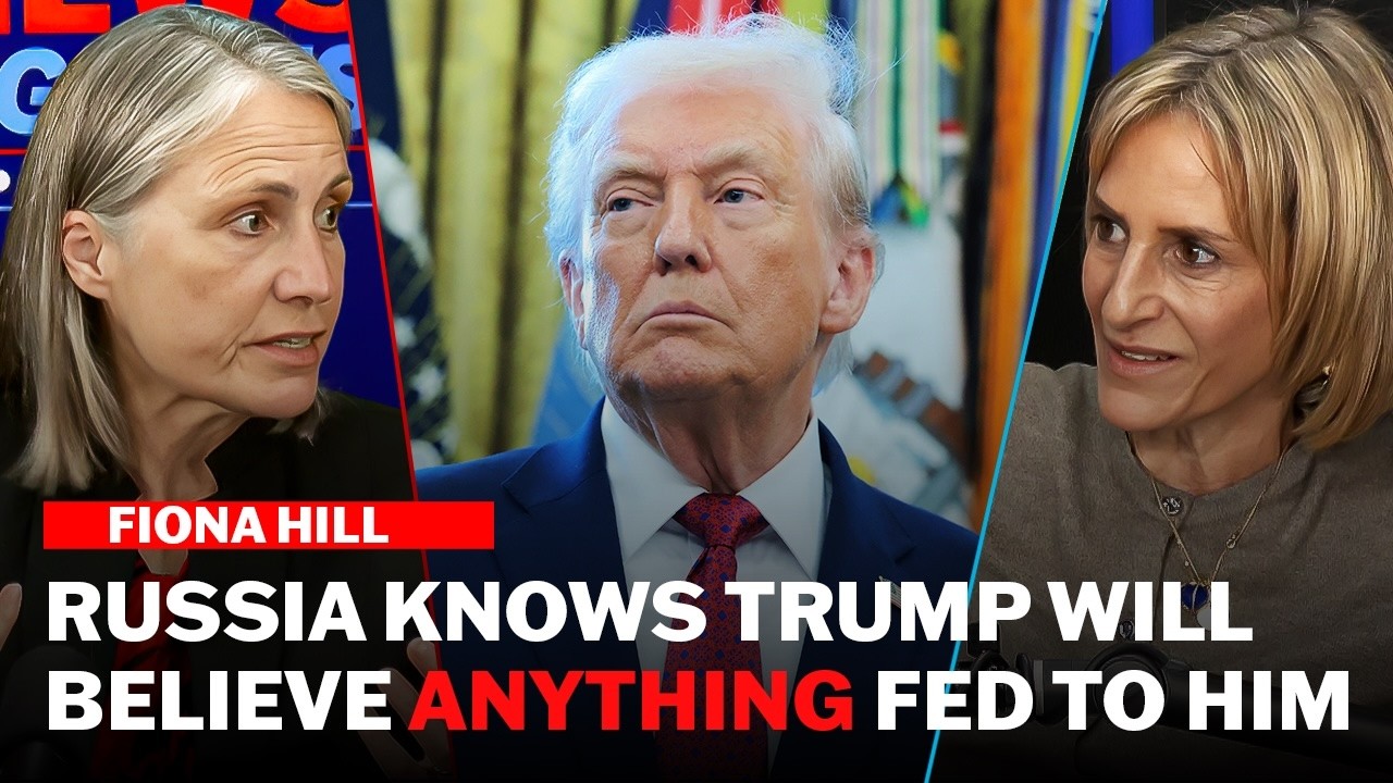 Video thumbnail for Is Trump a Russian asset? Fiona Hill on the President she worked for | The News Agents