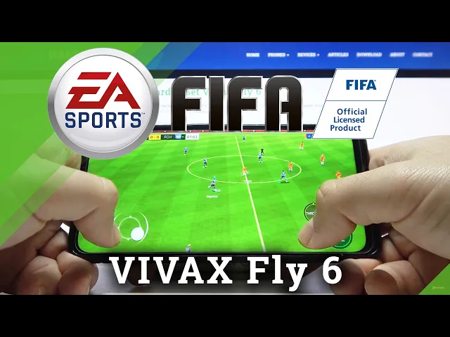 Video thumbnail for How FIFA Mobile Works on Vivax Fly 6 – Best Football Game Ever | Gameplay
