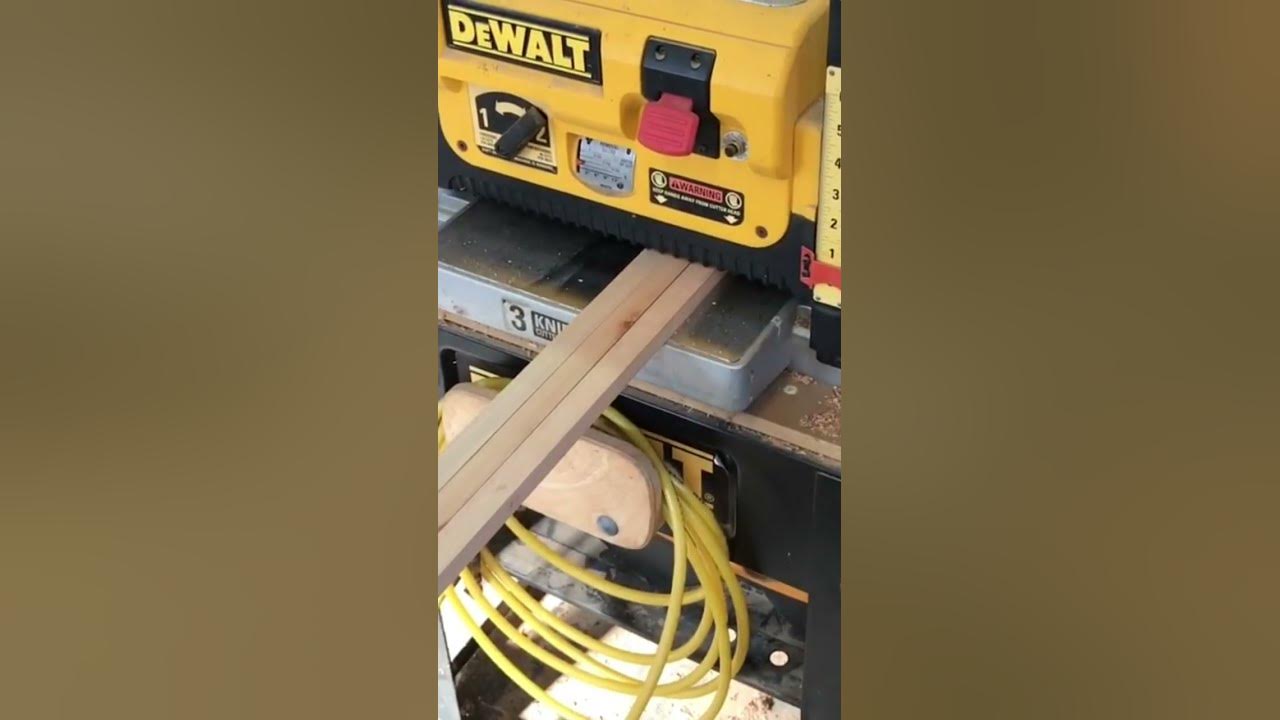 Video thumbnail for Thickness Planer Trick #shorts