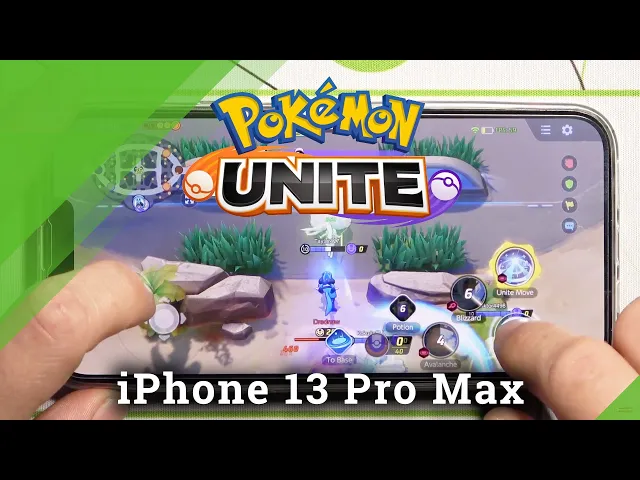 Video thumbnail for iPhone 13 Pro Max Pokemon Unite Performance Test - Bionic A15 Game Test