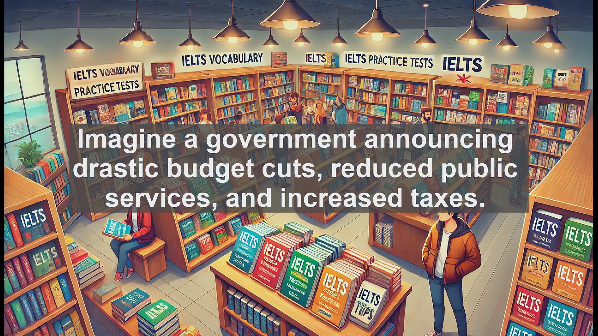 'Video thumbnail for 2000 Must Know IELTS 9.0 Vocabulary - Austerity: Understanding Economic Frugality'