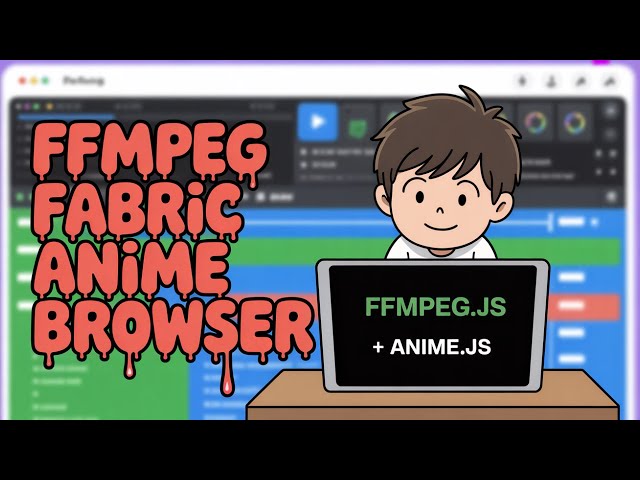 Video thumbnail for Build a Next.js Canva Timeline Video Editor — FFmpeg + Fabric.js + Anime.js in the Browser!