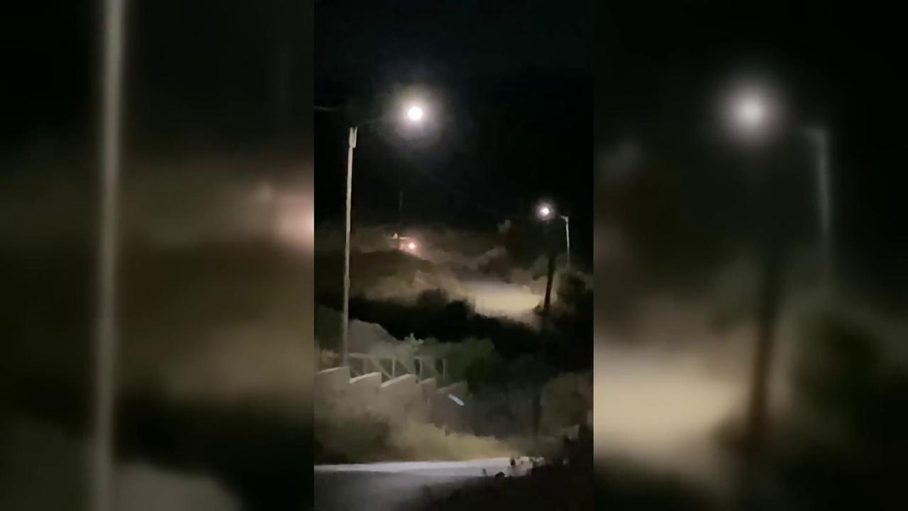 Video thumbnail for Palestine: Settlers Block West Bank Road.