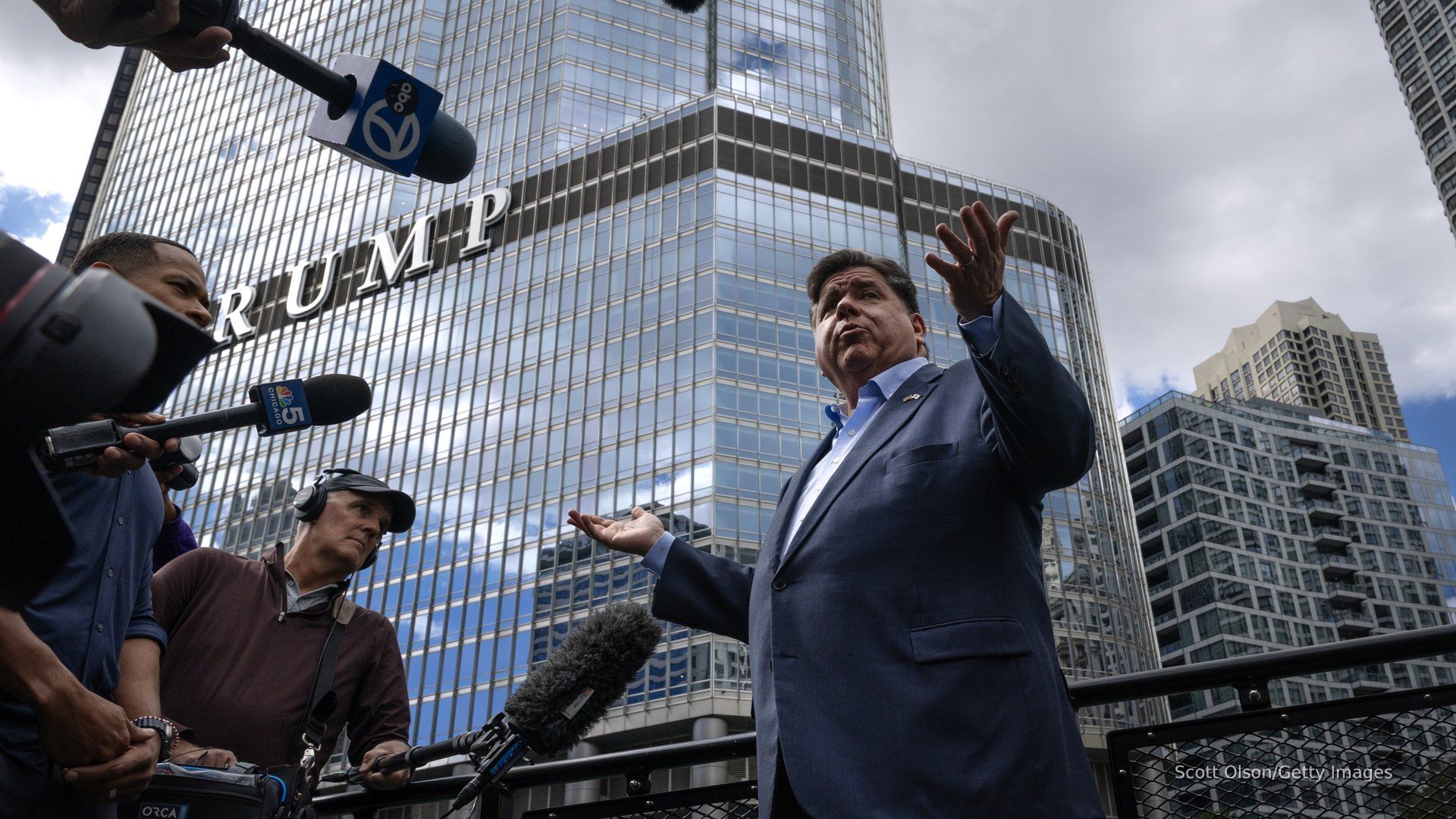 'Video thumbnail for The long history of issues between Trump and the Pritzker family'