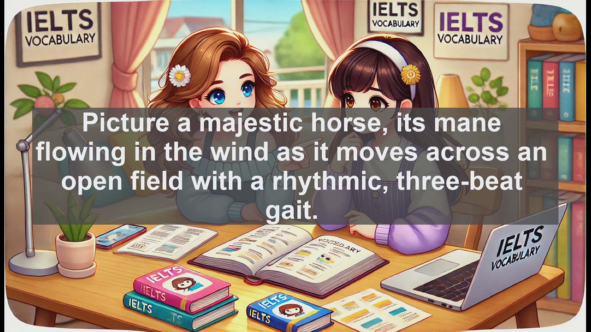'Video thumbnail for 2000 Must Know IELTS 9.0 Vocabulary - Canter: A Key Word for IELTS Success'