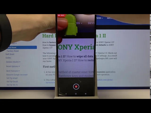 Video thumbnail for How to Record Slow Motion on SONY Xperia 1 II – Camera Features