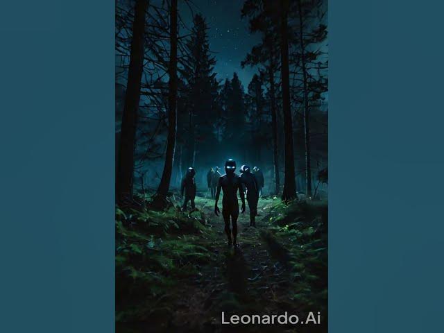 'Video thumbnail for Aliens walking through town #creepy #halloween #spooky #horror'