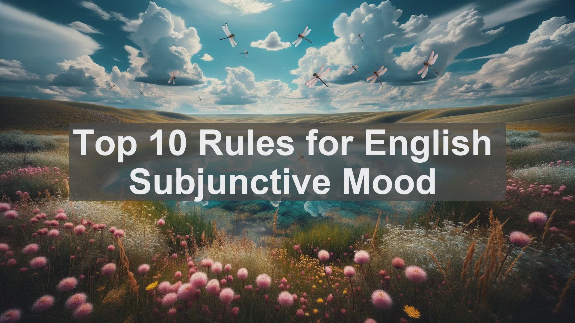 'Video thumbnail for Top 10 Rules for English Subjunctive Mood'