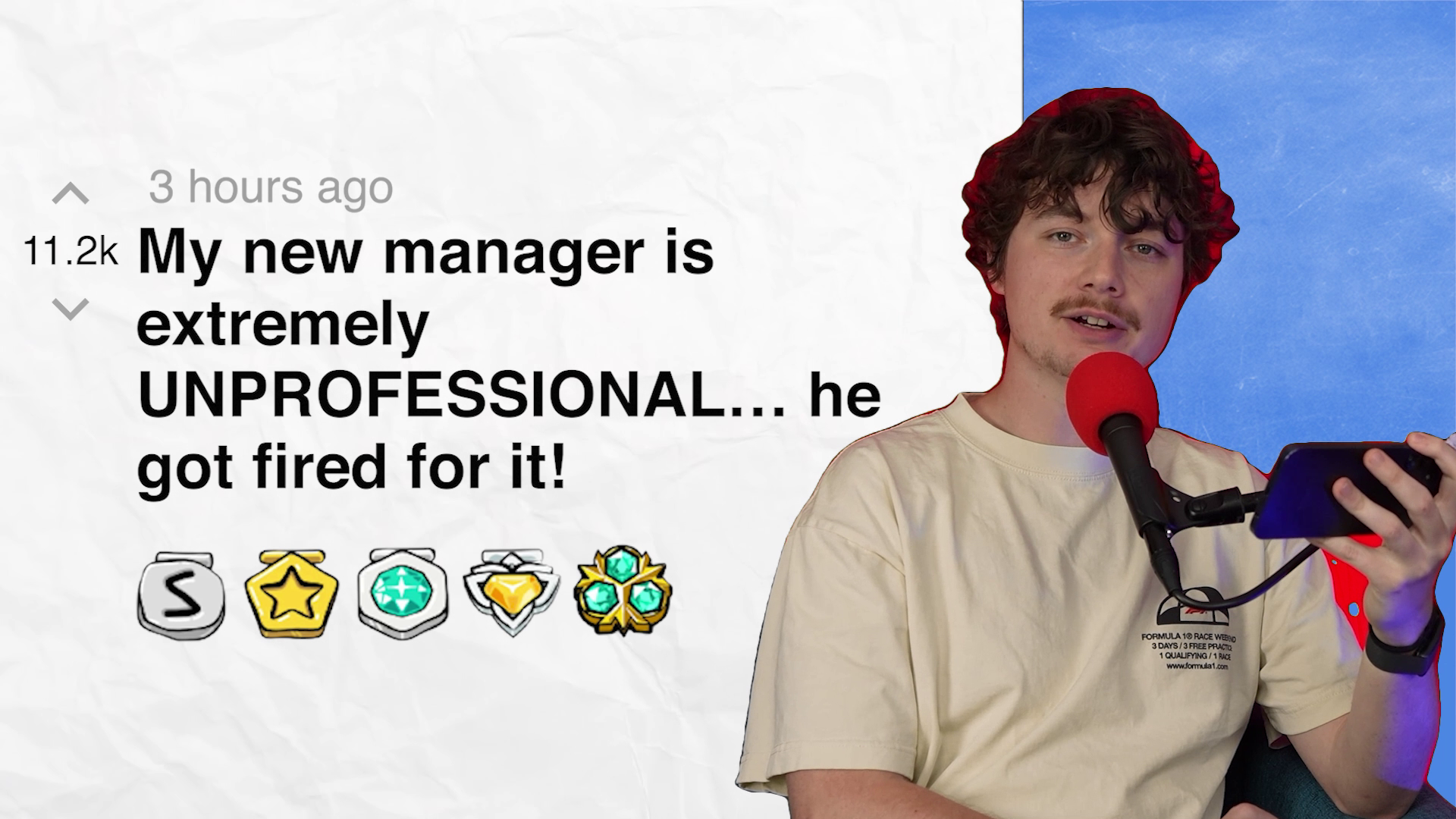 Video thumbnail for My new manager is extremely UNPROFESSIONAL… he got fired for it! - r/entitledpeople | Reddit Stories