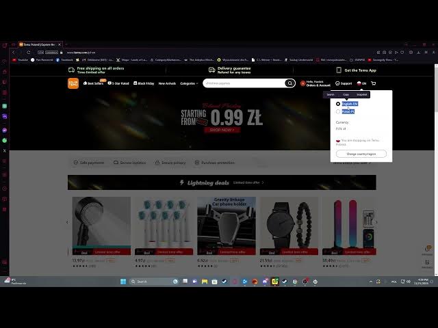 Video thumbnail for How To Change Language In Temu Shop