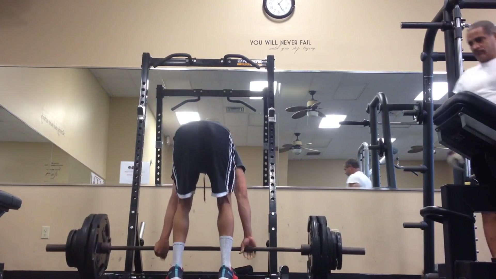 'Video thumbnail for Deadlift 315X5 @163 lbs'