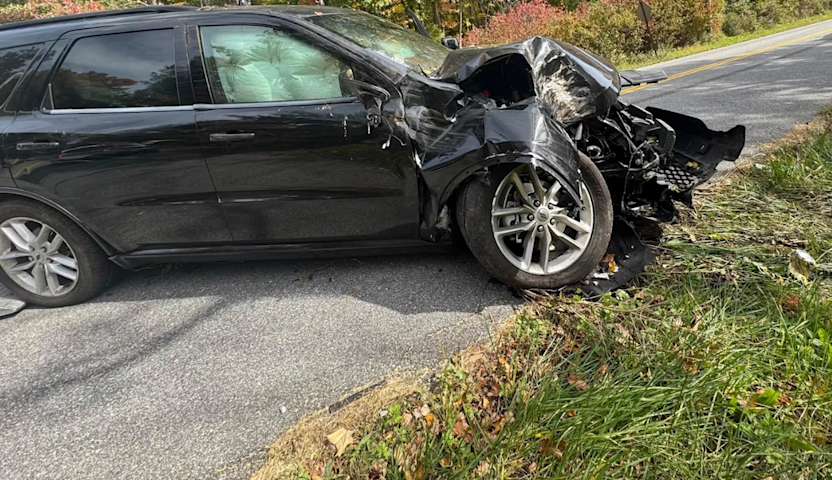Video thumbnail for Vehicle crashes into tree in Carmel, driver escapes injury