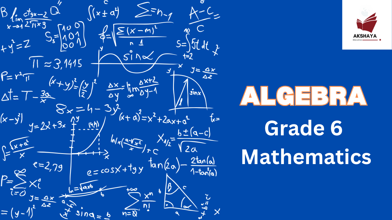 'Video thumbnail for Algebra Grade 6 Mathematics '