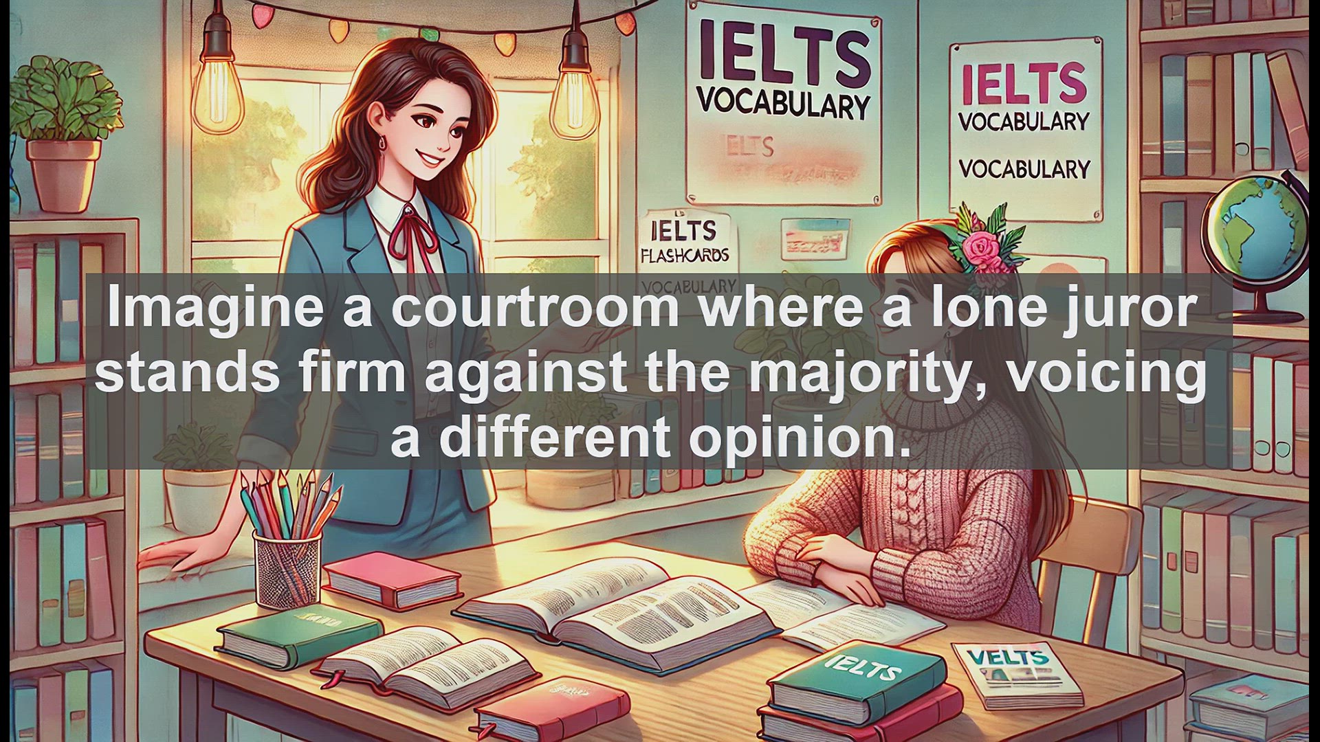 'Video thumbnail for 5000 Must Know IELTS 8.0 Vocabulary - Dissent: A Key Word for IELTS Band 8.0 Success'