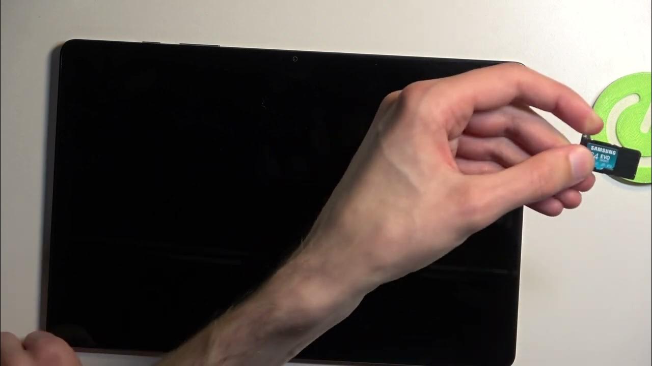 Video thumbnail for How to Insert an SD Card into a SAMSUNG Galaxy Tab A9+