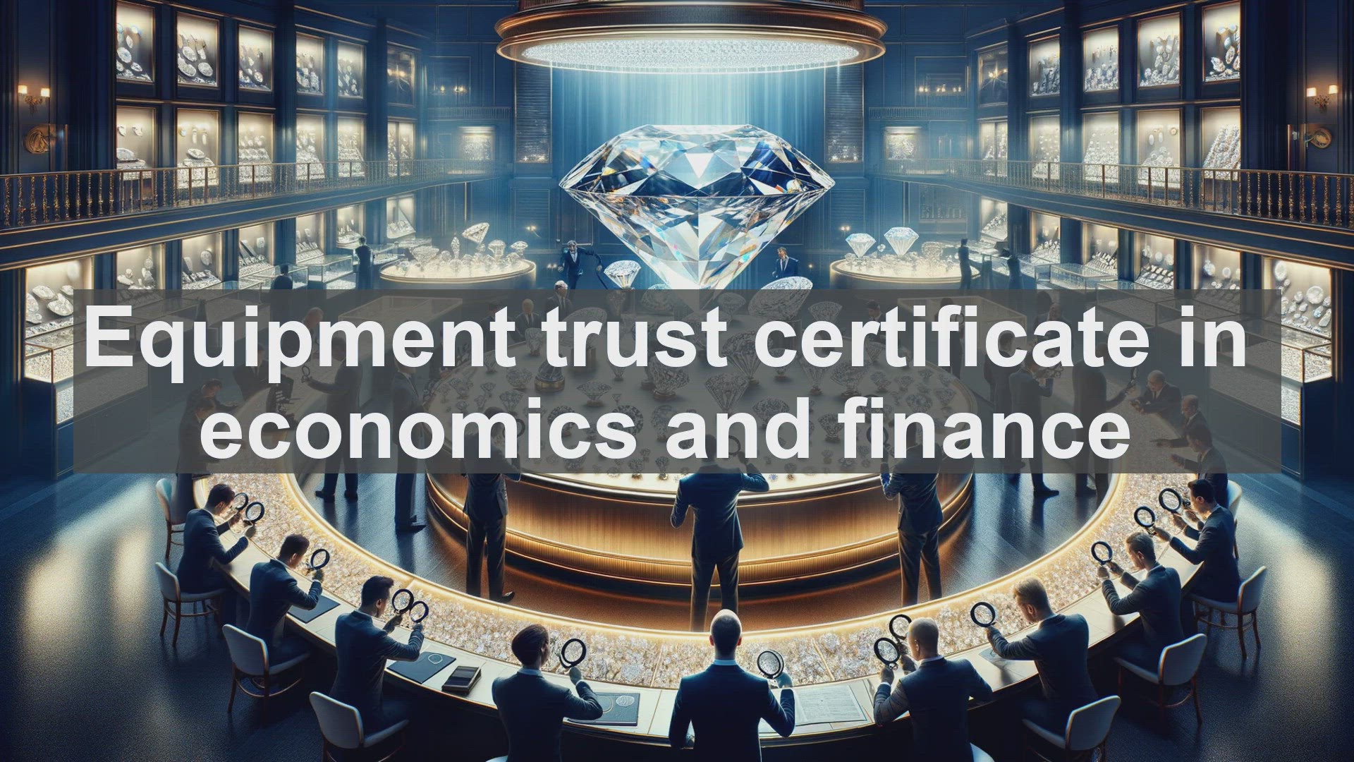 'Video thumbnail for Equipment trust certificate in economics and finance'