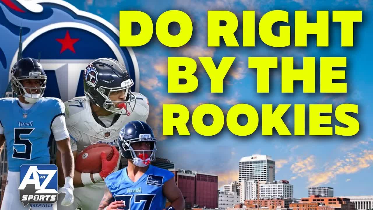 Video thumbnail for a to z sports nashville: titans' rookie wrs: right moves inspired by the seahawks?