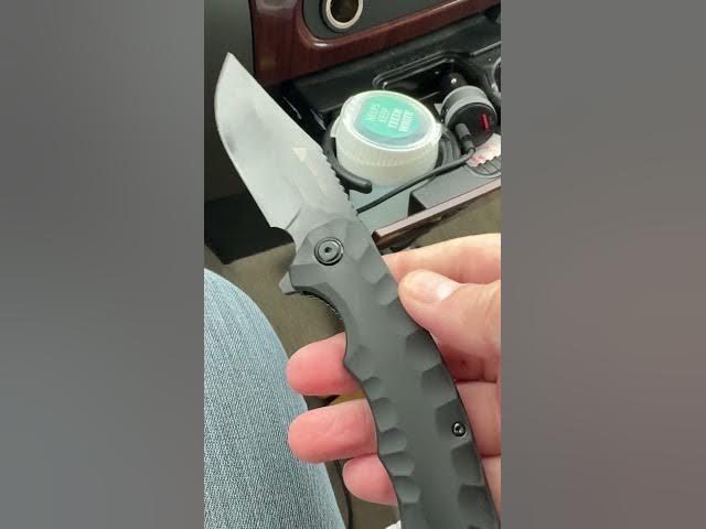 Video thumbnail for New Cheap “junk” Knife! #edc #knife