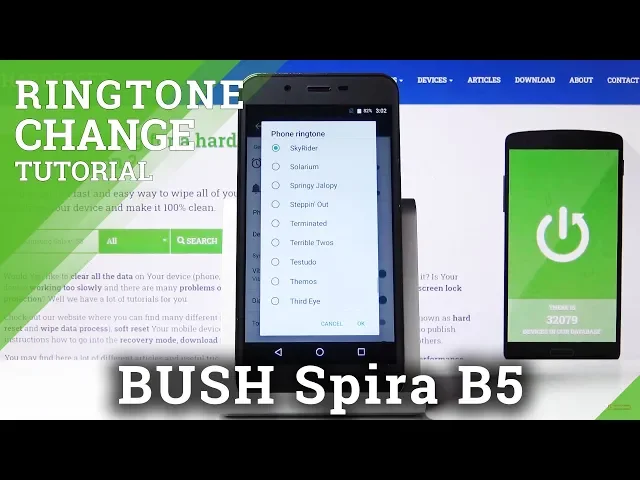 Video thumbnail for Ringtone in BUSH Spira B5 – Alert Tunes / Ringtone List