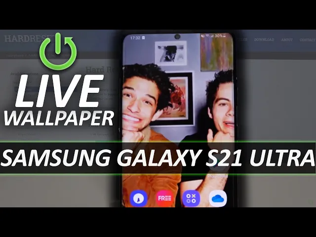 Video thumbnail for How to Apply Live Wallpaper on Samsung Galaxy S21 Ultra - Download  Shadow Galaxy Live Wallpaper