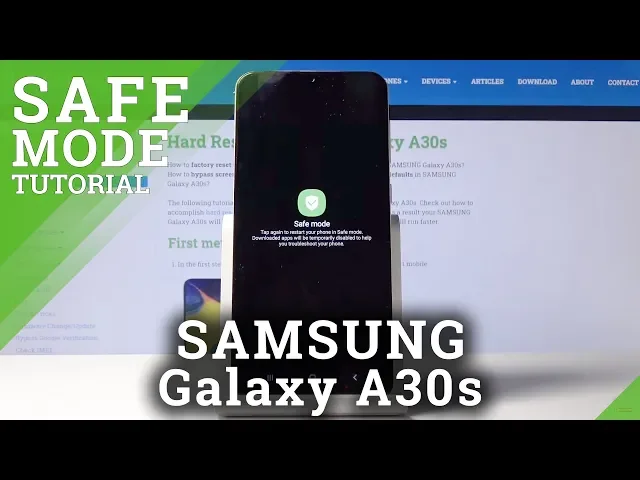 Video thumbnail for Safe Mode in SAMSUNG Galaxy A30s – How to Enter & Use Diagnostic Mode