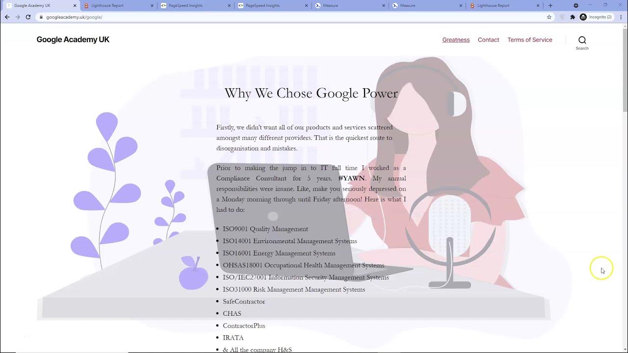 Video thumbnail for perfect scores on google web.dev and PageSpeed Insights
