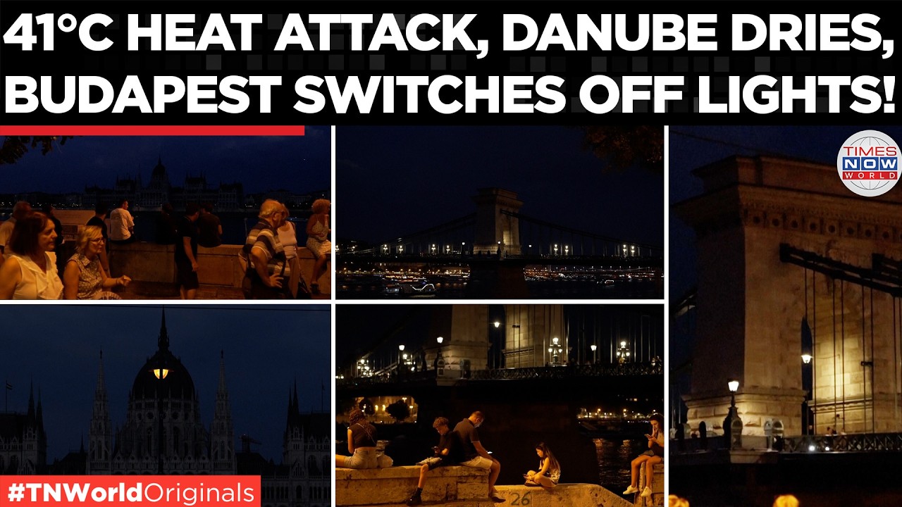 Video thumbnail for BUDAPEST GOES DARK: Hungary Shuts Landmark Lights Amid Danube Crisis | Times Now World