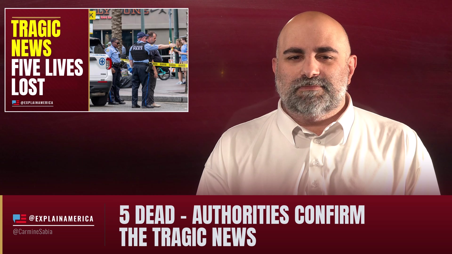 Video thumbnail for 5 DEAD - Authorities Confirm The Tragic News