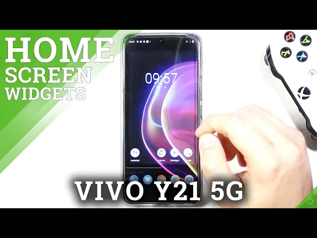 Video thumbnail for How to Add & Remove Home Screen Widgets on VIVO V21 5G - Manage Widgets