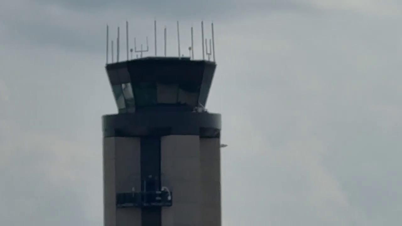 Video thumbnail for US: US Air Force Thunderbirds Perform Aerial Display at Rochester Airshow.