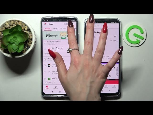Video thumbnail for How to Transfer Files from XIAOMI Poco X4 Pro to an Android Smartphone // Send Anywhere App
