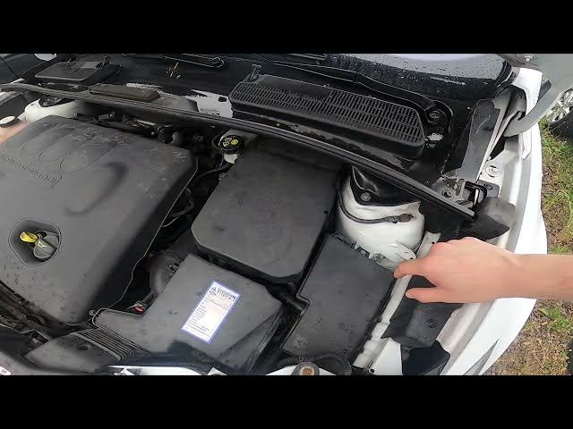 Video thumbnail for Where is Fuse Box Under the Hood in Ford Kuga I ( 2008 – 2012 ) - Find Fuse Box