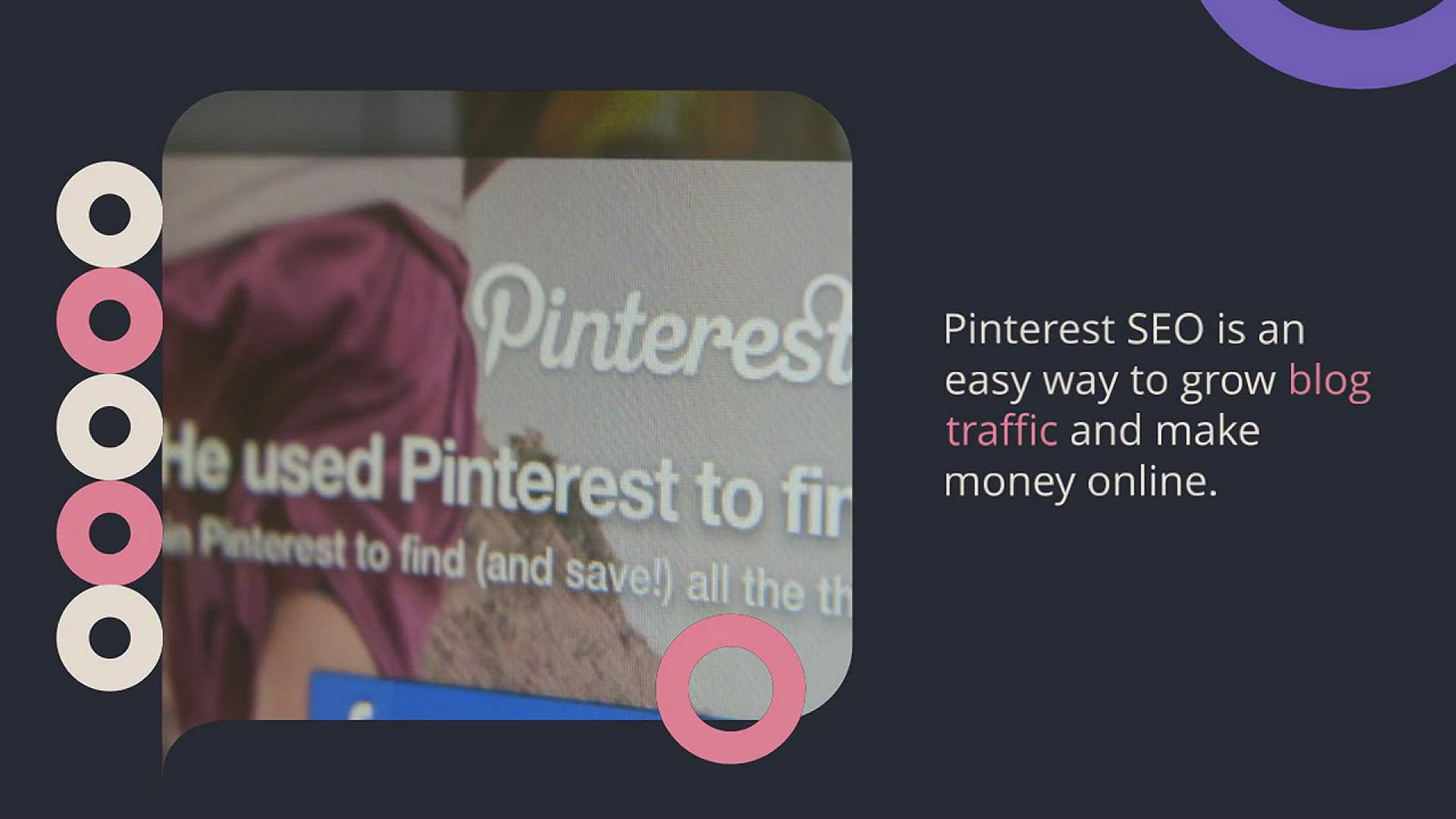 'Video thumbnail for Pinterest SEO (2023): The Ultimate Guide to Get Blog Traffic Fast'