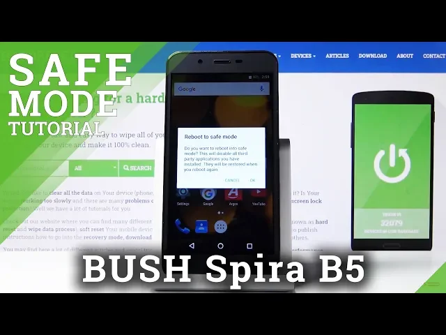 Video thumbnail for How to Enter Safe Mode on BUSH Spira B5 - Step by Step Guide