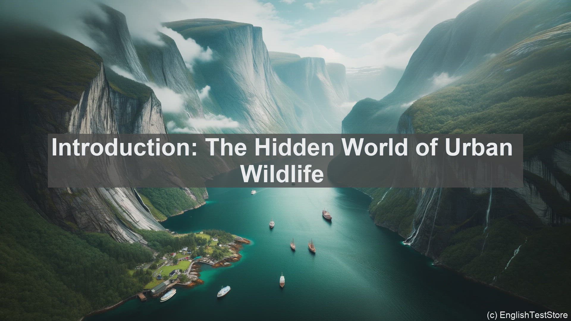'Video thumbnail for Top 10 Sentences for Understanding Sustainable Urban Wildlife Habitats'