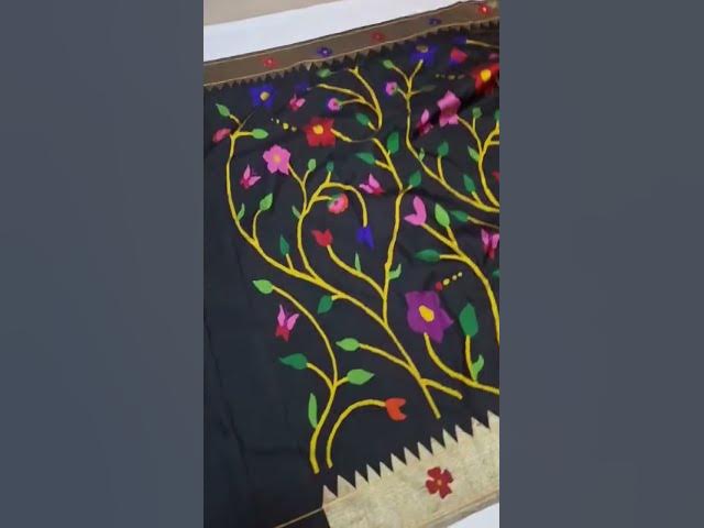 Video thumbnail for Allover and half allover work paithan #paithani #saree #indianhandlooms