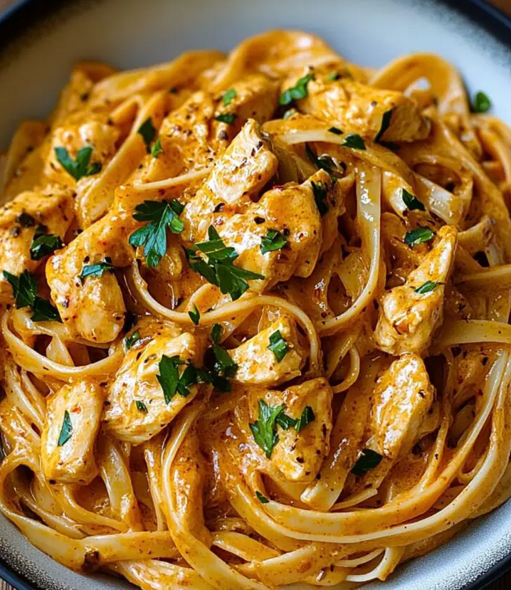 Video thumbnail for Cowboy Butter Chicken Linguine