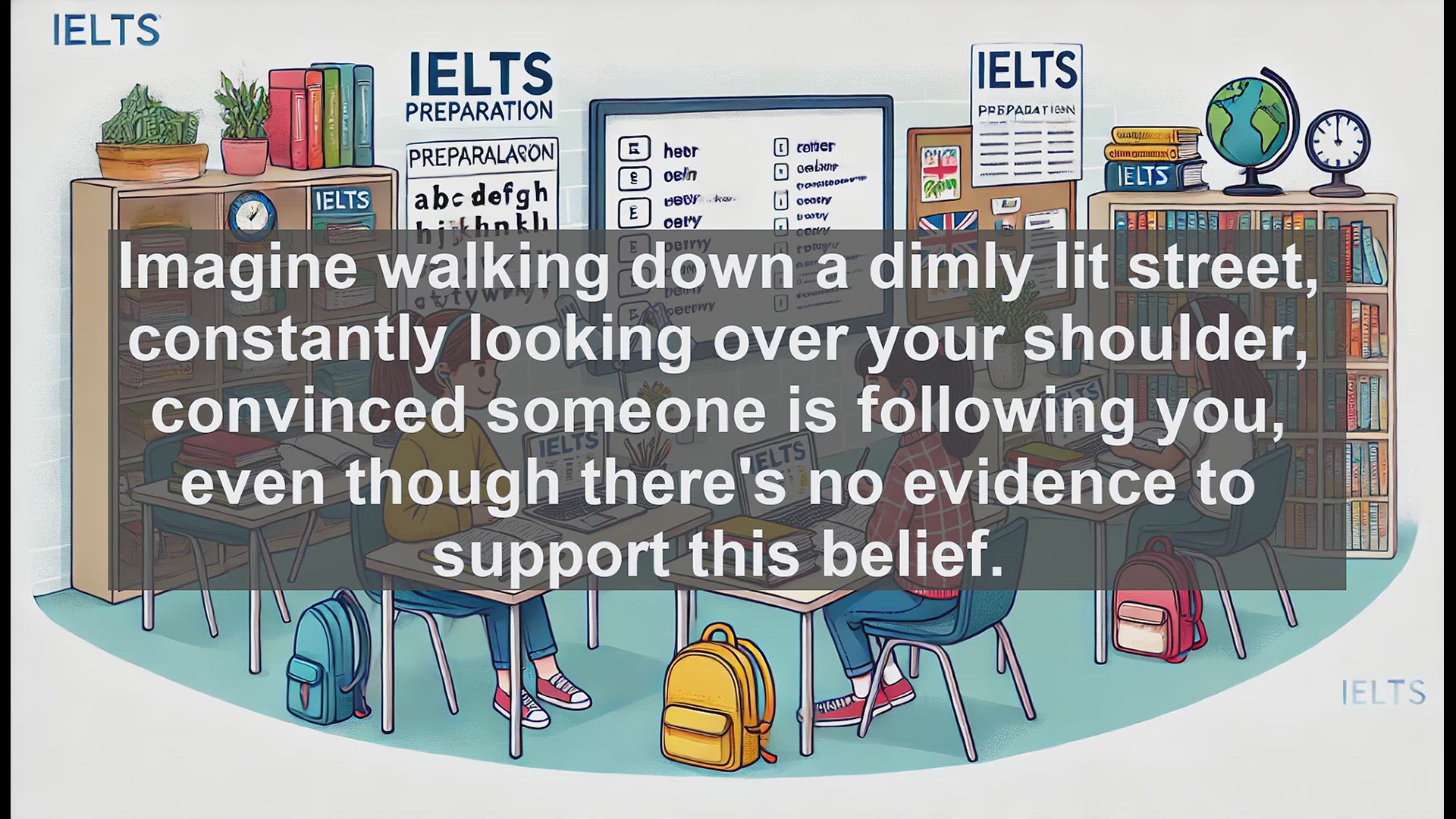 'Video thumbnail for 2000 Must Know IELTS 9.0 Vocabulary - Paranoia: Advanced IELTS Vocabulary Explained'