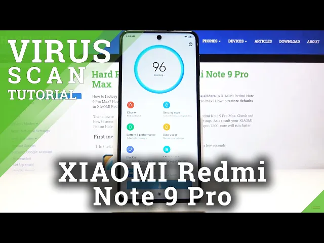 Video thumbnail for How to Virus Scanning XIAOMI Redmi Note 9 Pro – Anti-Virus and Security Scan