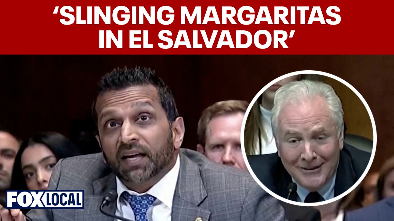 Video thumbnail for Kash Patel denies drinking claims; accuses senator of running $7K bar tab