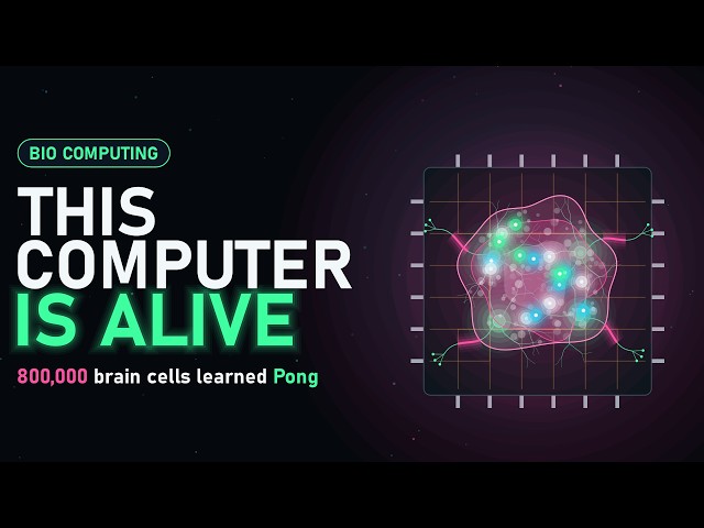Video thumbnail for This Computer Is Alive: What Is Bio Computing?