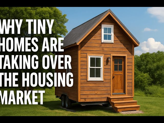 Video thumbnail for Why Tiny Homes Are Taking Over the Housing Market