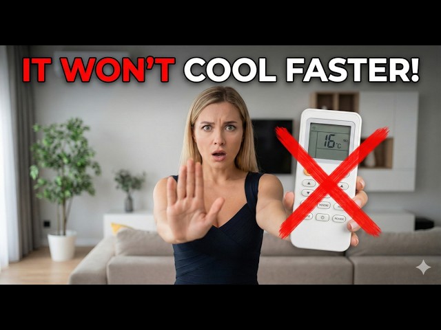 Video thumbnail for STOP Setting Your AC to 16°C! (You’re Doing It Wrong)