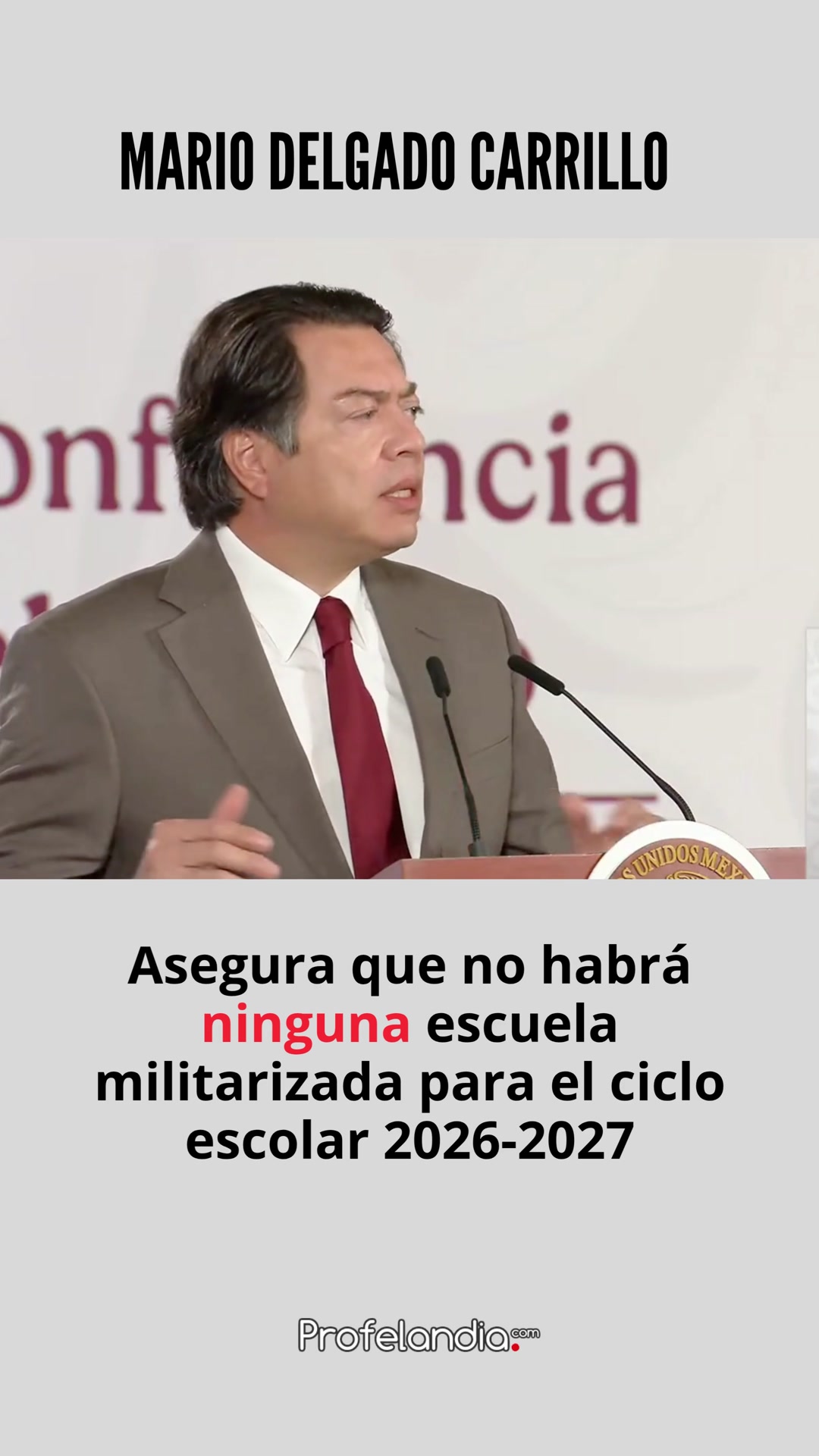 Video thumbnail for SEP advierte clausura a escuelas militarizadas