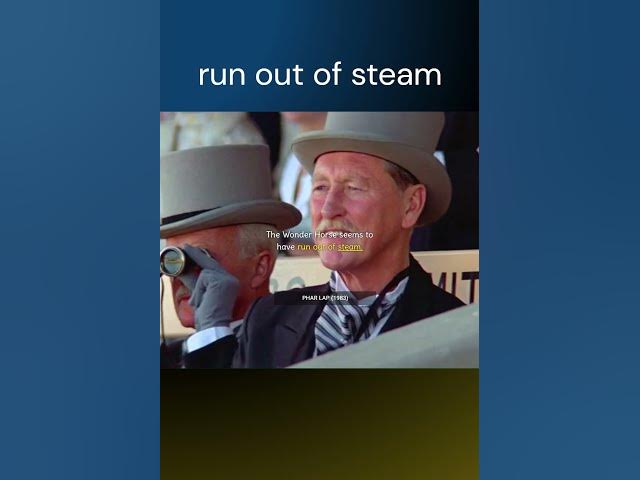 Video thumbnail for Run Out of Steam Meaning, Idiom, Definition, Pronunciation, Idioms, #EnglishLanguage #Viral #Shorts