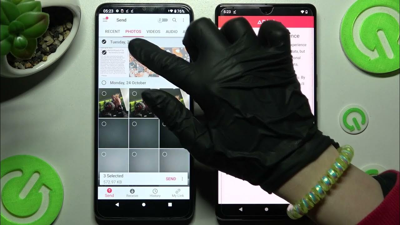 Video thumbnail for Copy Data from MOTOROLA Device To GOOGLE Pixel 7 Pro | Clone Phone by Send Anywhere
